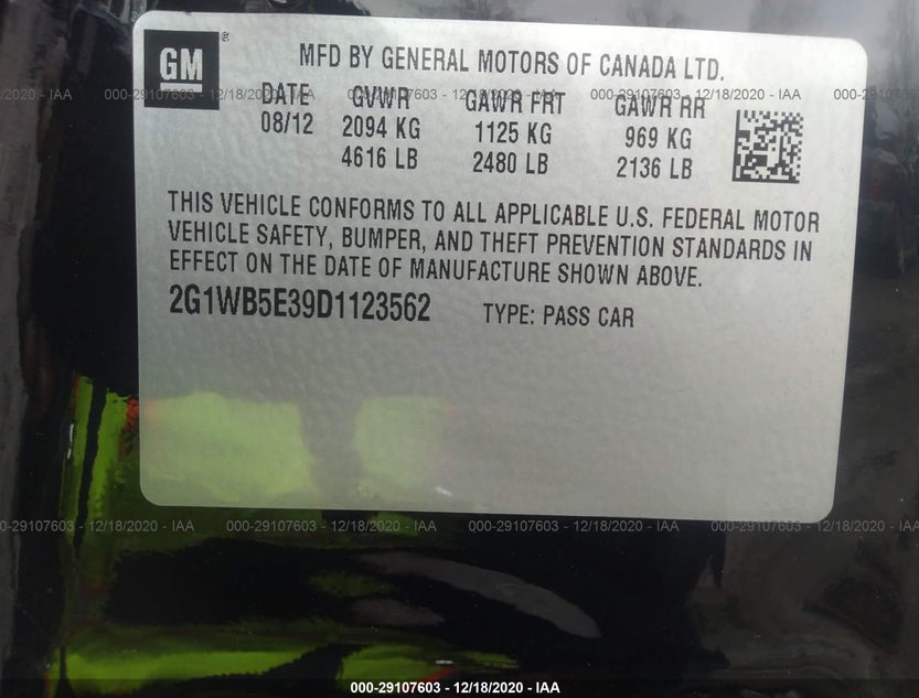 2G1WB5E39D1123562
