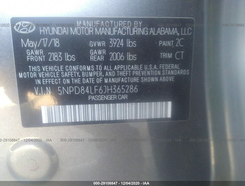 5NPD84LF6JH365286