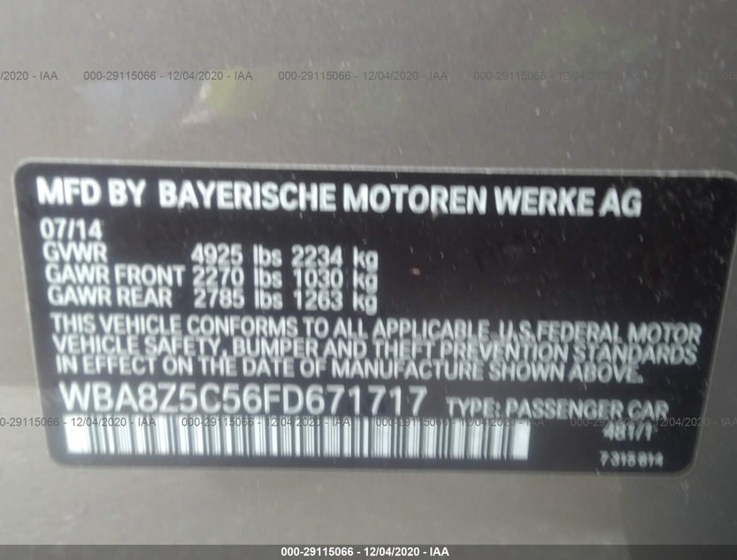 WBA8Z5C56FD671717