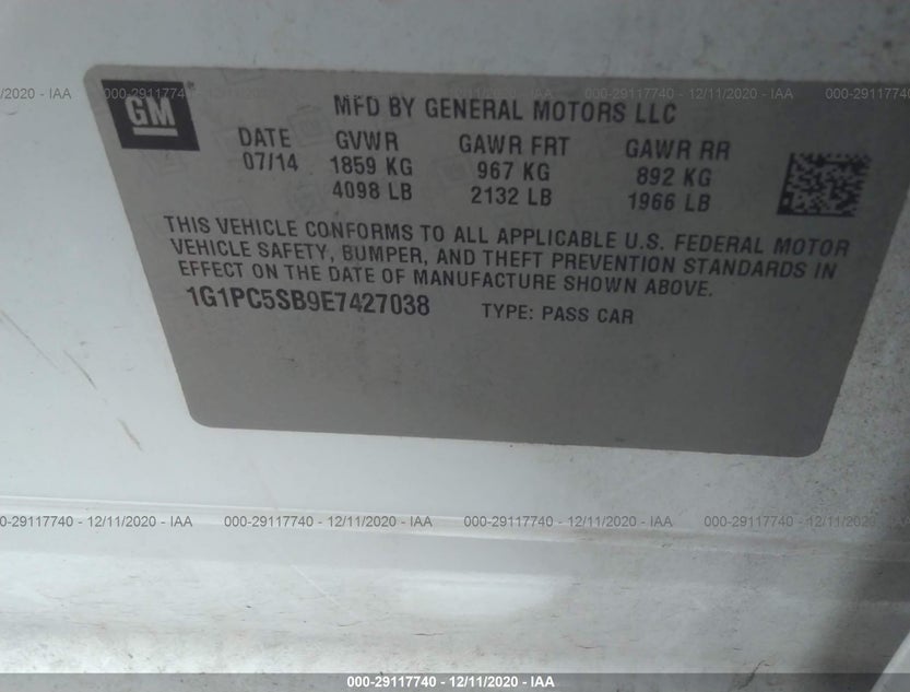 1G1PC5SB9E7427038