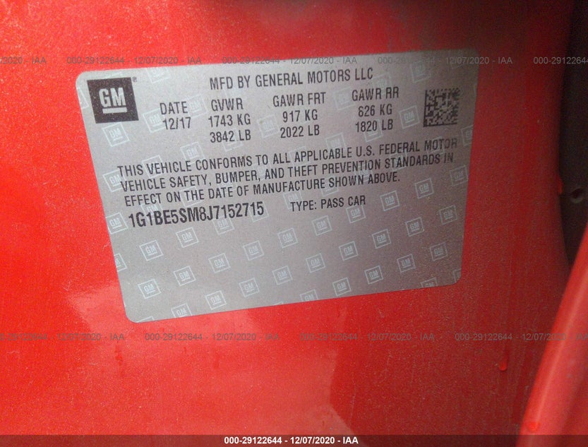 1G1BE5SM8J7152715