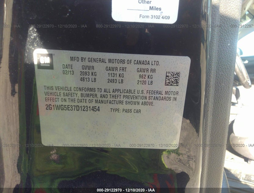 2G1WG5E37D1231454
