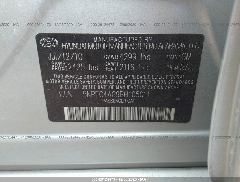 5NPEC4AC9BH105011
