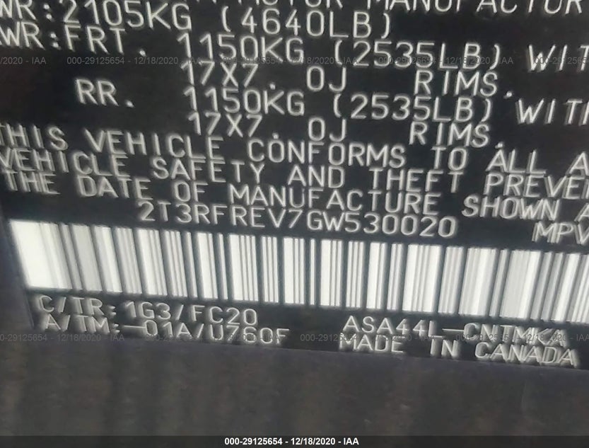 2T3RFREV7GW530020
