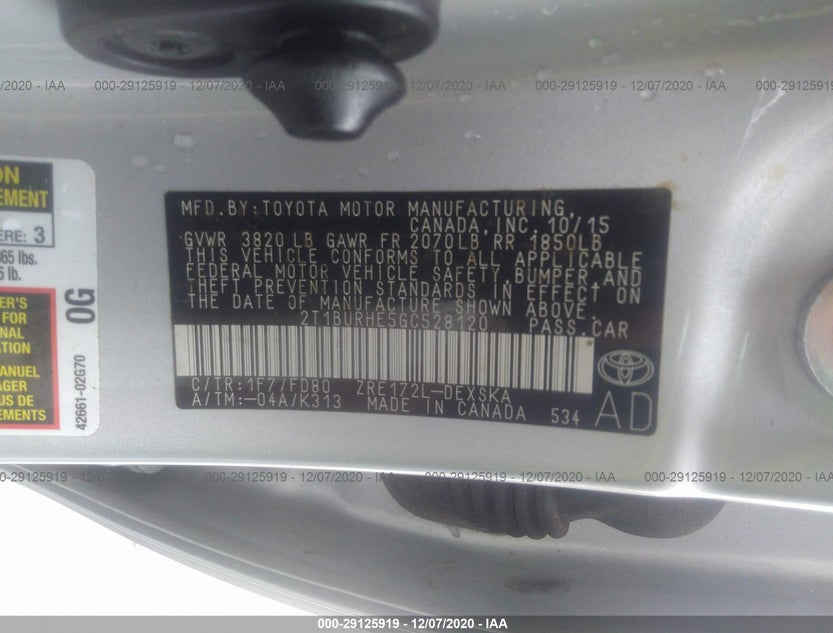 2T1BURHE5GC528120