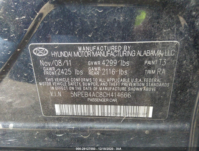 5NPEB4AC8CH414666