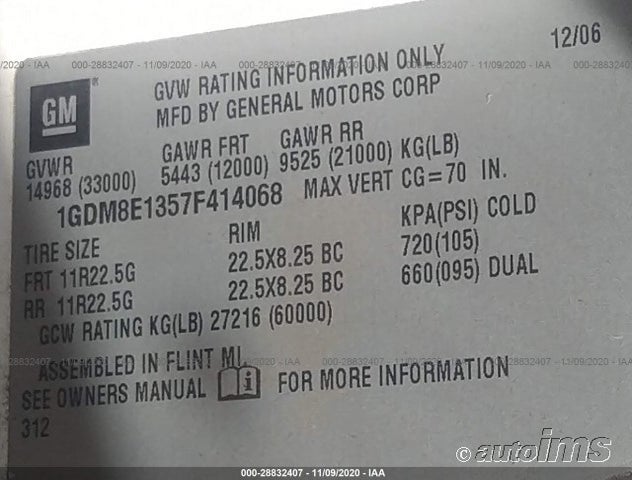 1GDM8E1357F414068