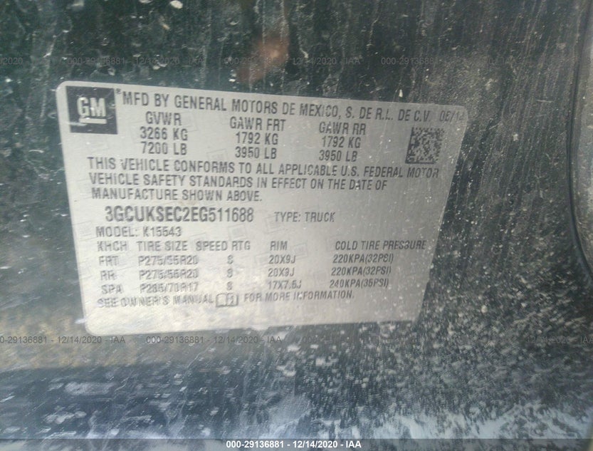 3GCUKSEC2EG511688