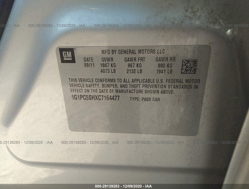 1G1PC5SHXC7164477