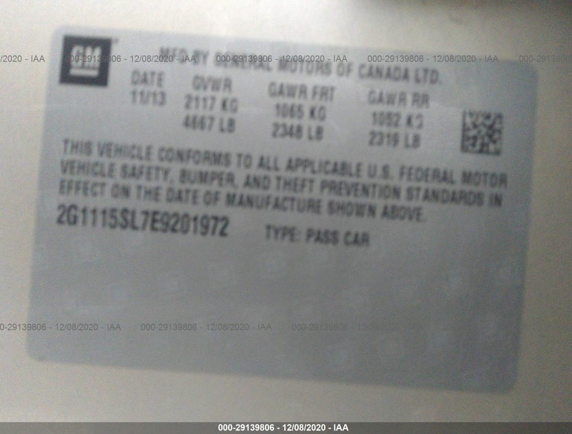 2G1115SL7E9201972