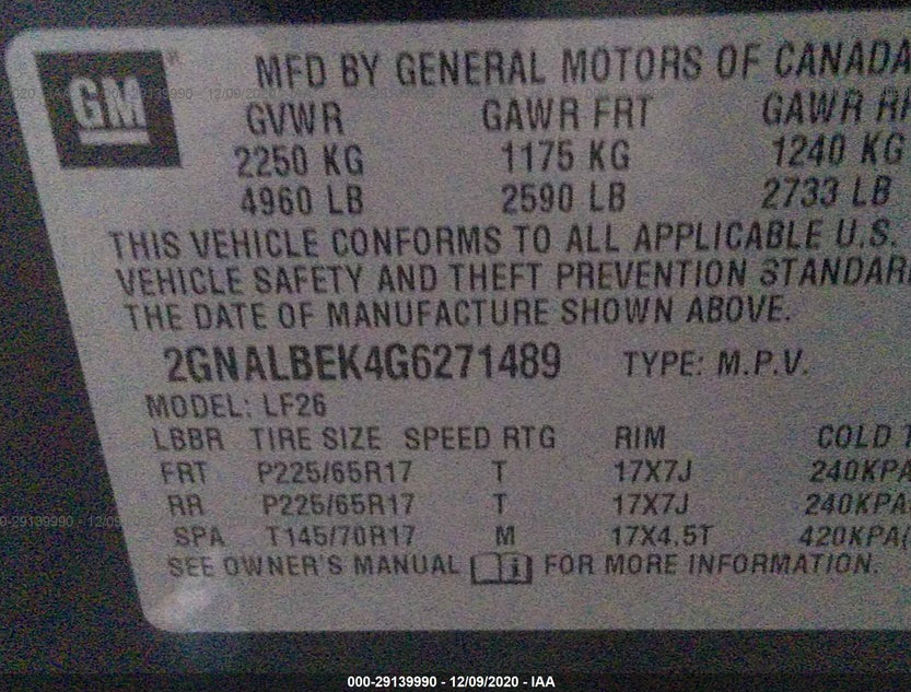 2GNALBEK4G6271489