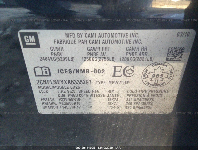 2CNFLNEYXA6335297