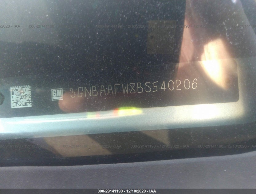 3GNBAAFW8BS540206