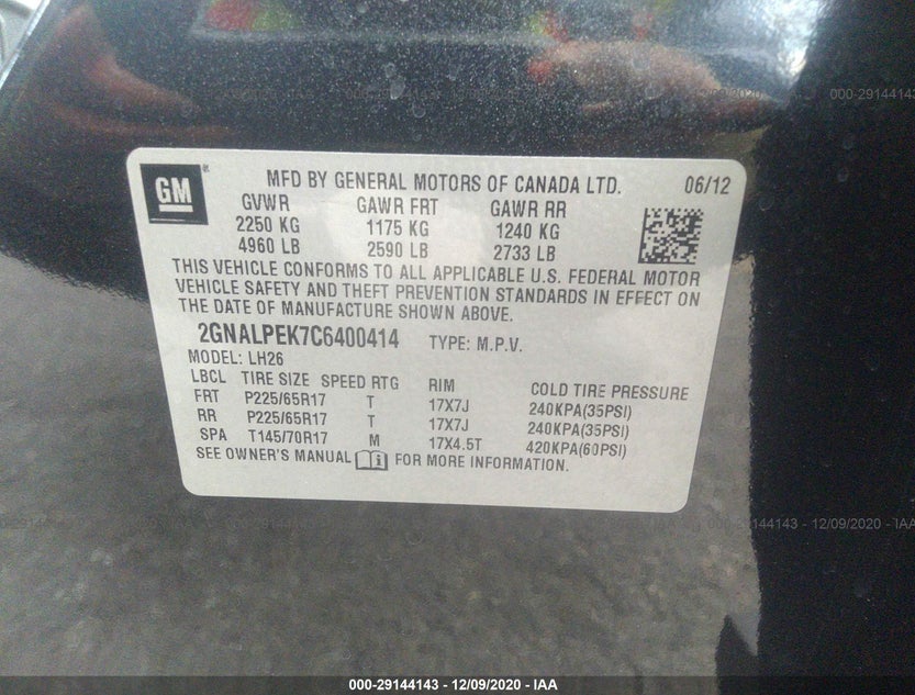 2GNALPEK7C6400414