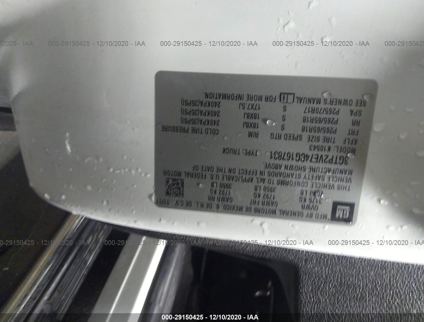 3GTP2VE74CG167831