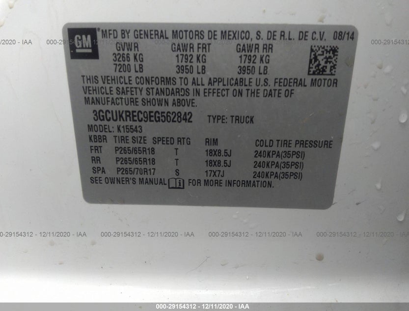 3GCUKREC9EG562842