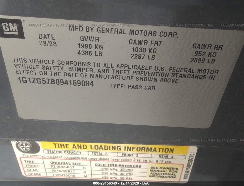 1G1ZG57B094169084