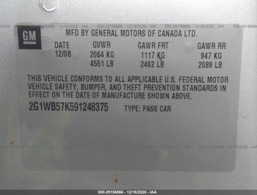 2G1WB57K591248375