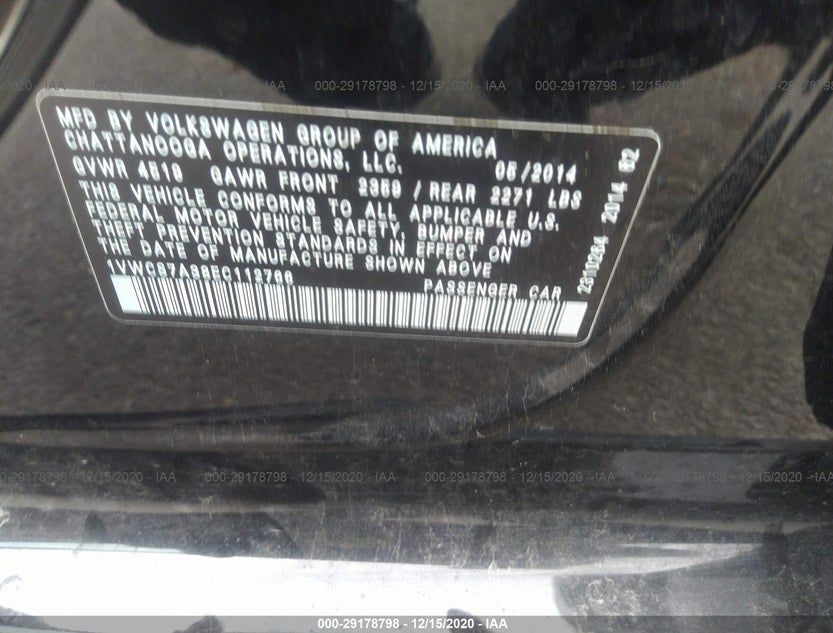 1VWCS7A38EC112766