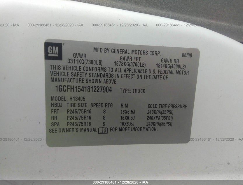 1GCFH154181227904