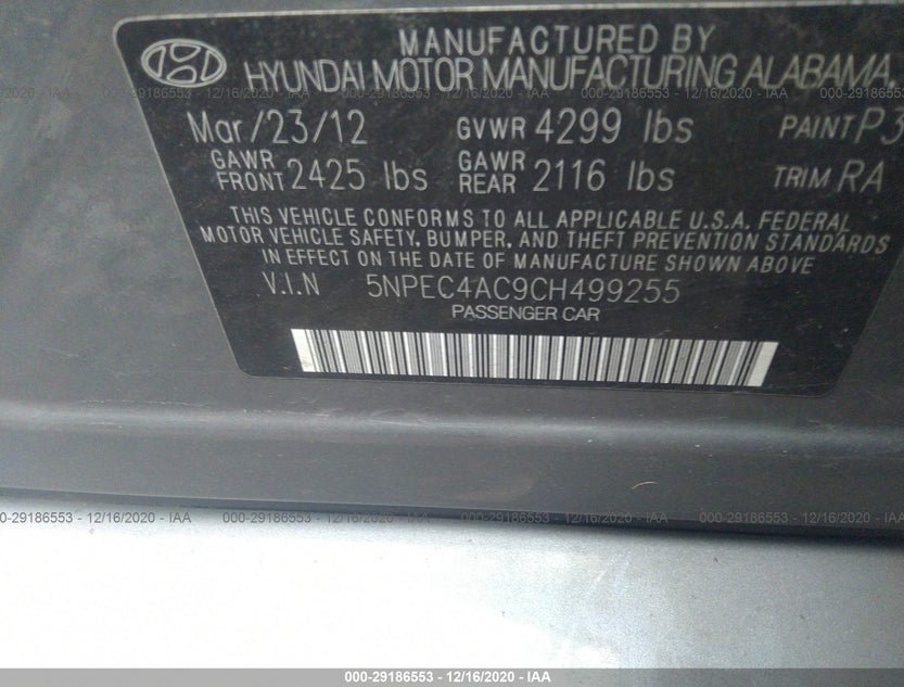 5NPEC4AC9CH499255