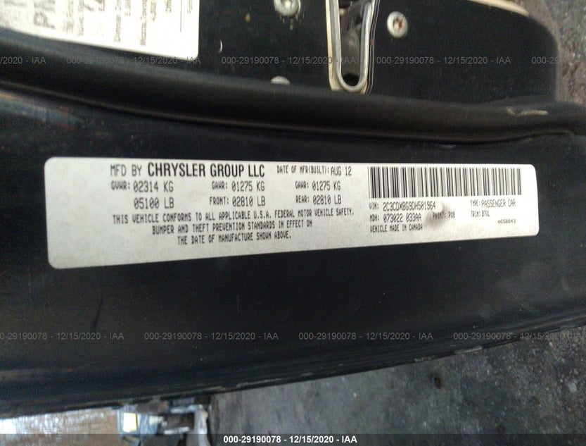2C3CDXBG9DH501964