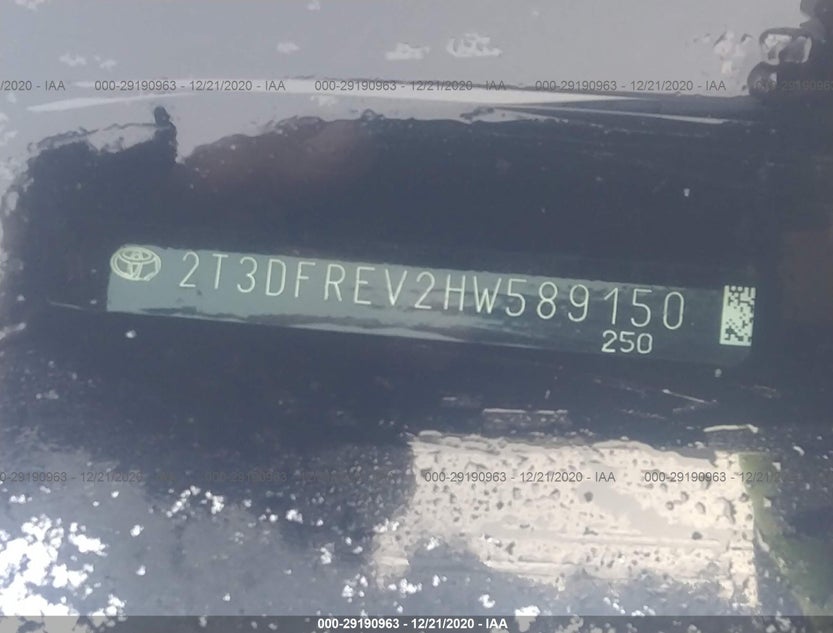 2T3DFREV2HW589150