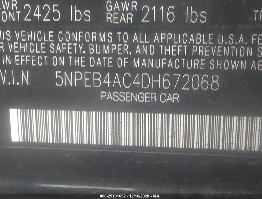 5NPEB4AC4DH672068