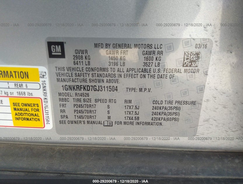 1GNKRFKD7GJ311504