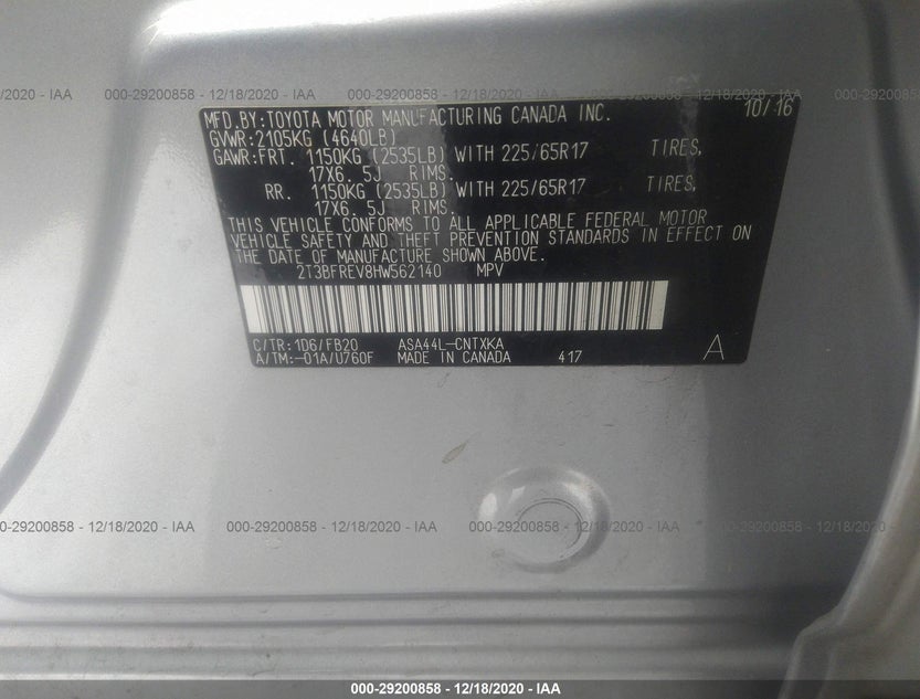 2T3BFREV8HW562140