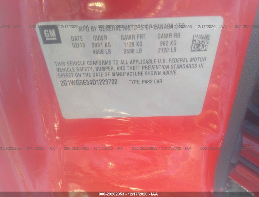 2G1WG5E34D1223702