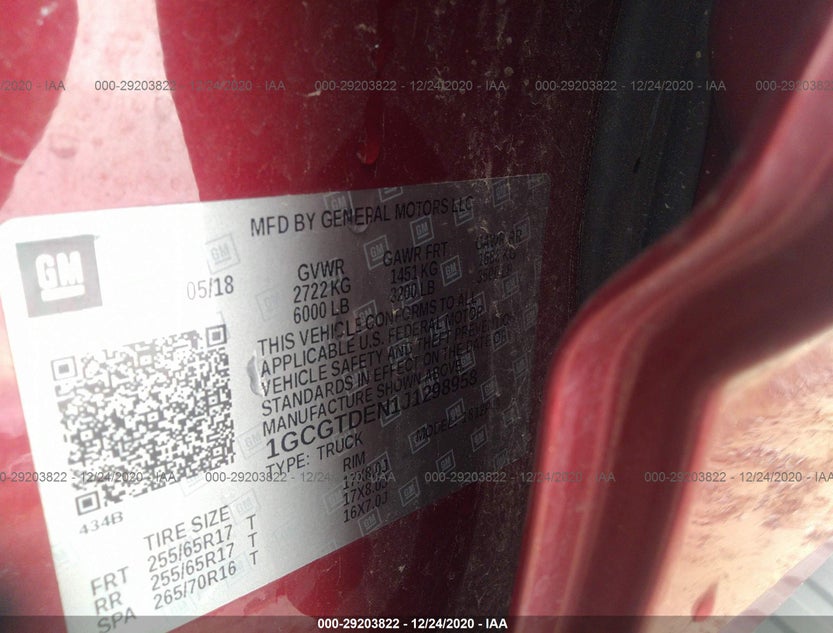 1GCGTDEN1J1298958