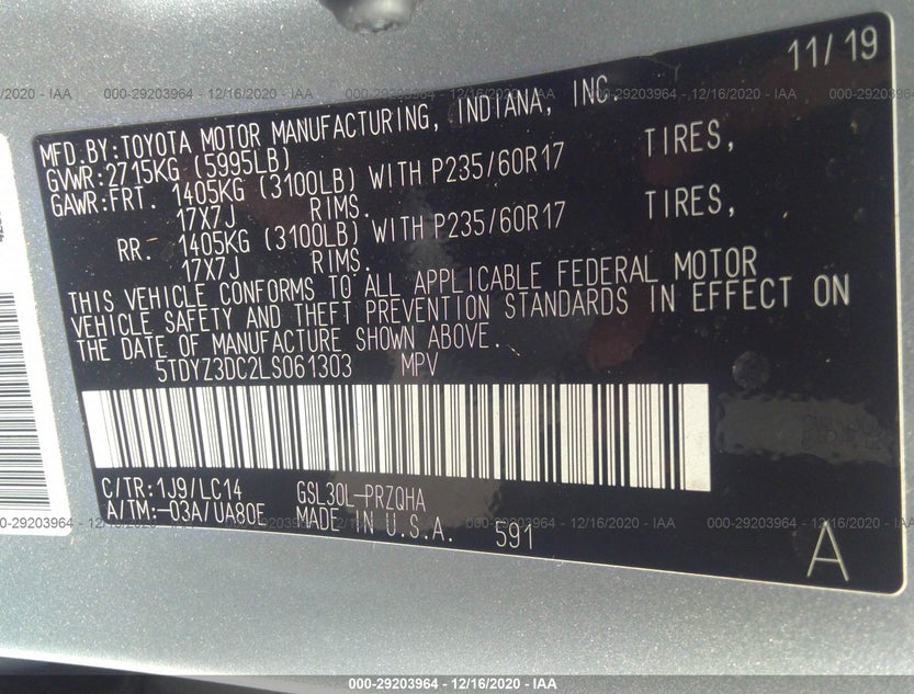 5TDYZ3DC2LS061303