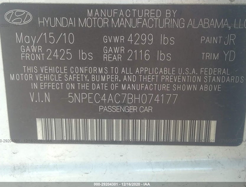 5NPEC4AC7BH074177