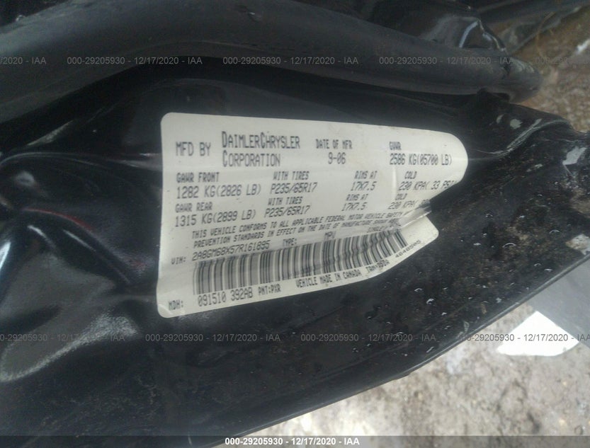 2A8GM68X57R161895