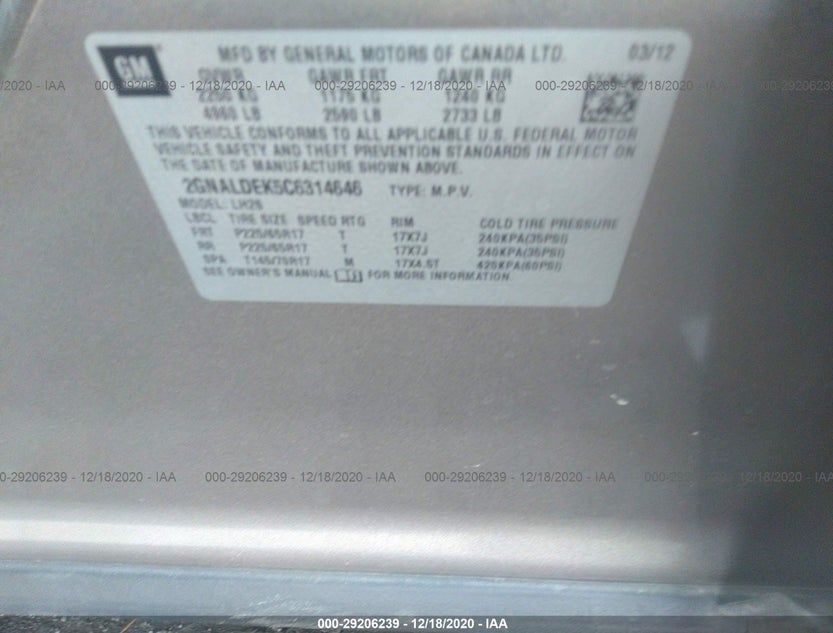 2GNALDEK5C6314646