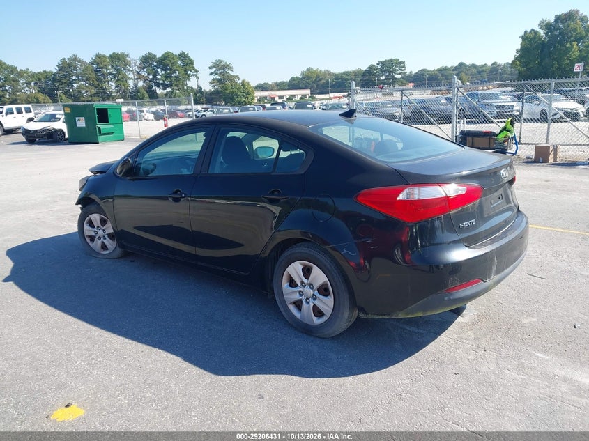 Vin: knafk4a65g5459923, lot: 29659860, kia forte lx 20163