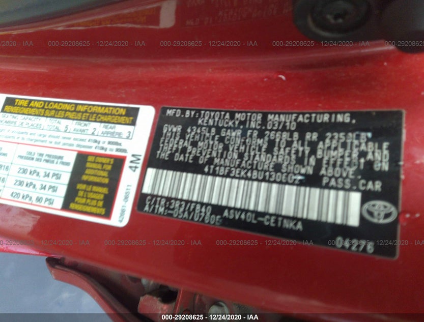 4T1BF3EK4BU130602