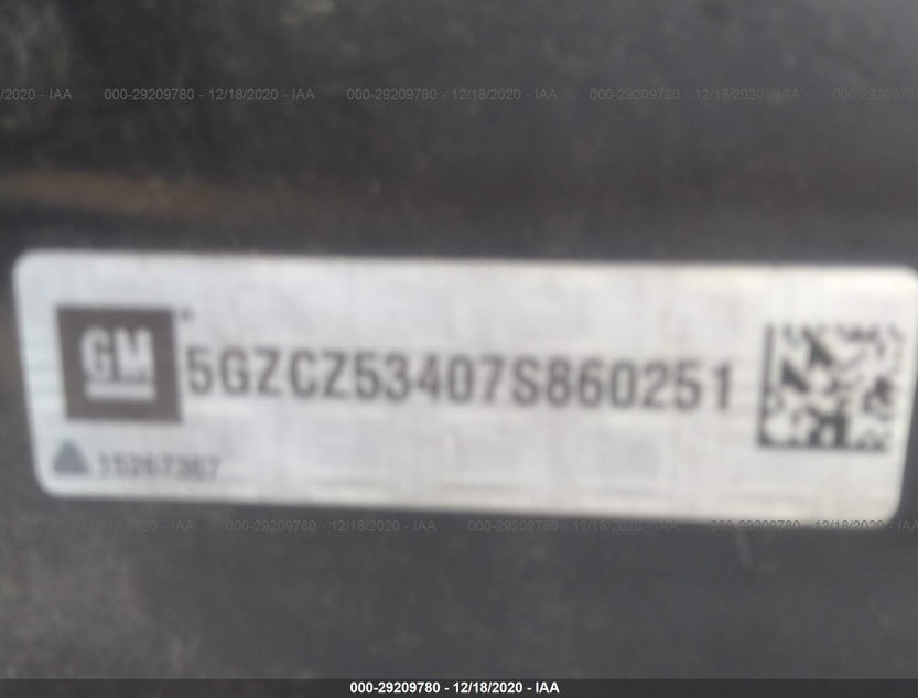 5GZCZ53407S860251