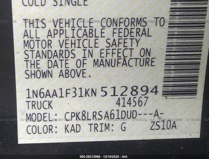 1N6AA1F31KN512894