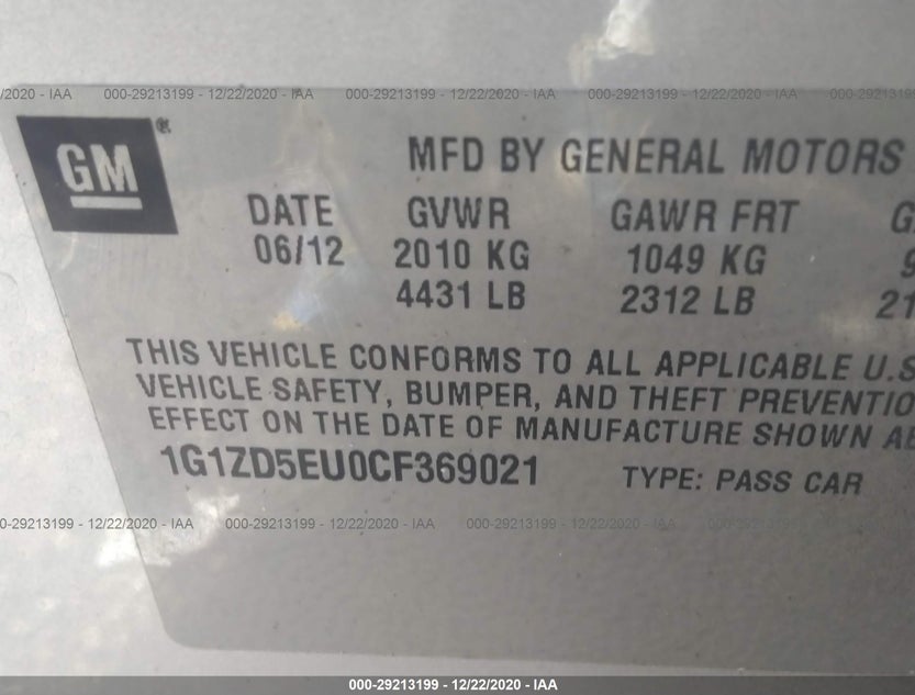 1G1ZD5EU0CF369021