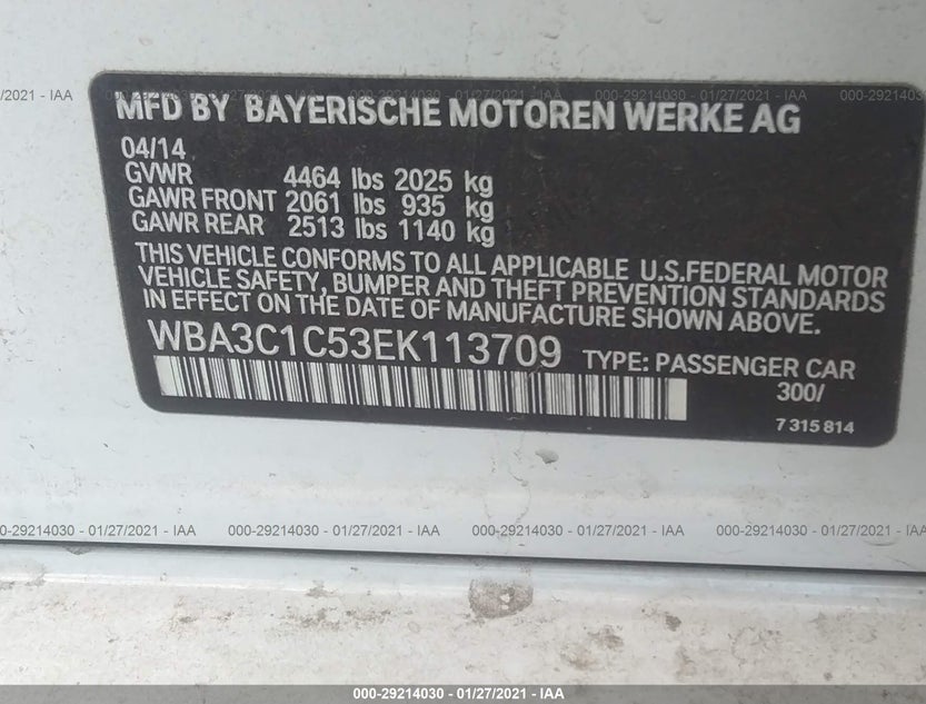 WBA3C1C53EK113709