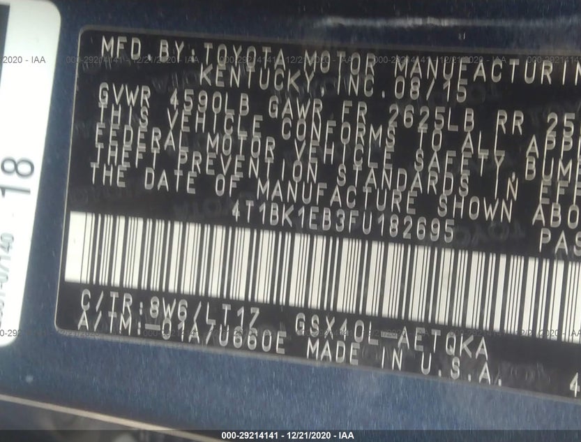 4T1BK1EB3FU182695