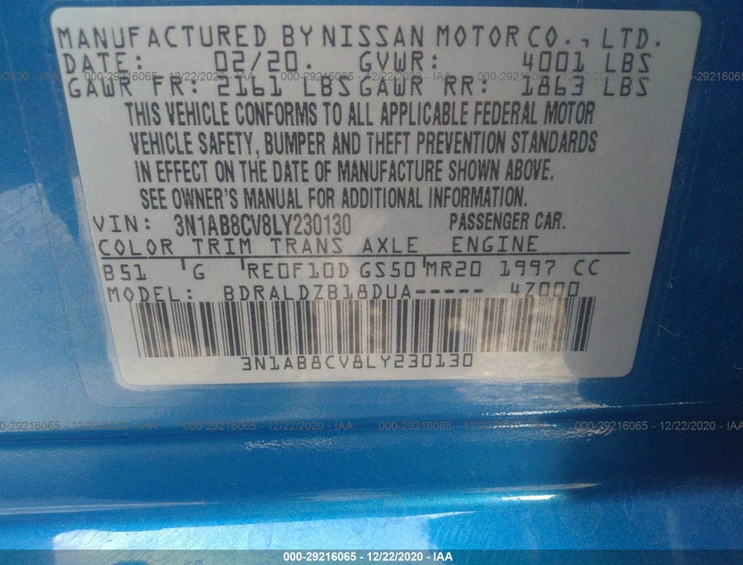 3N1AB8CV8LY230130