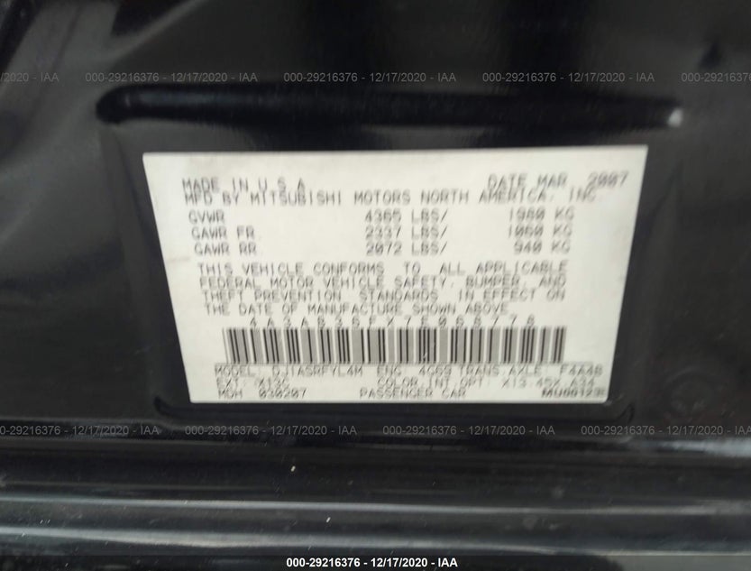4A3AB36FX7E068778