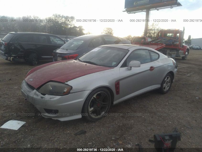 2006 Hyundai Tiburon Gt/Gt Limited/Se VIN: KMHHN65F96U215684 Lot: 29219736