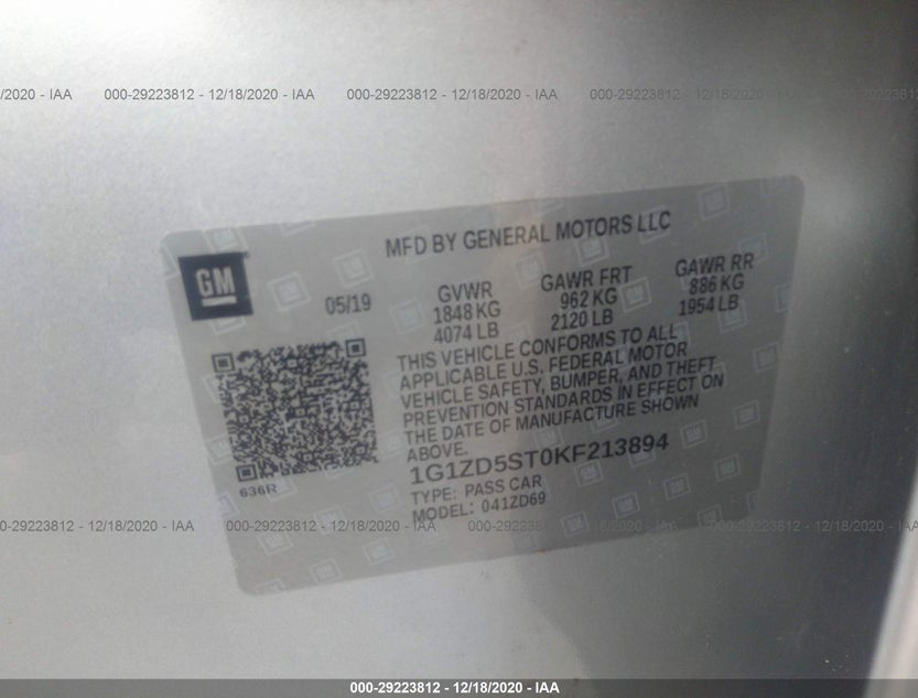 1G1ZD5ST0KF213894