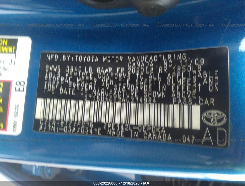 2T1BU4EE3AC314984