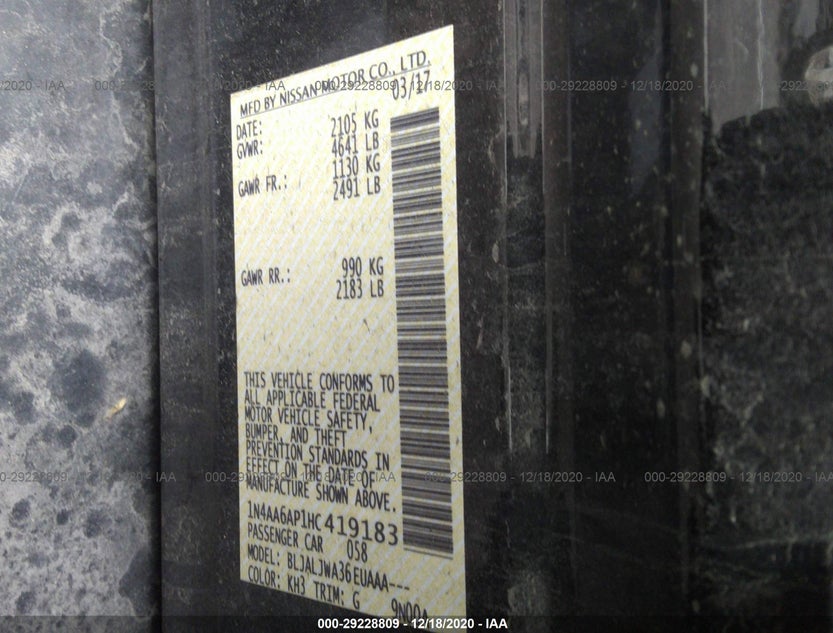 1N4AA6AP1HC419183