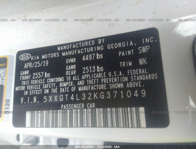 5XXGT4L32KG371049